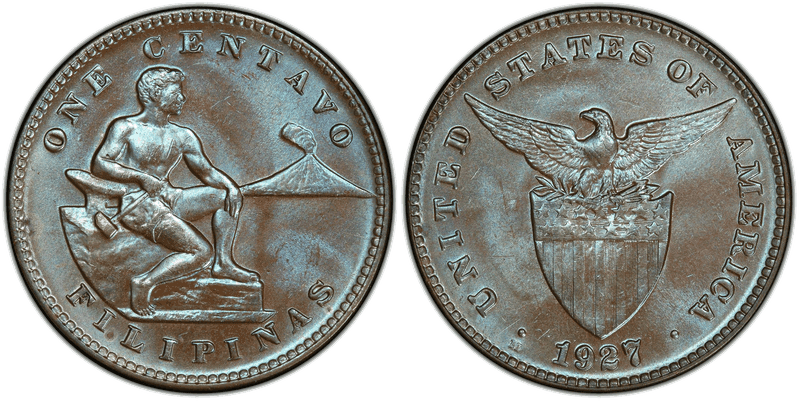 1927 Philippine Centavo