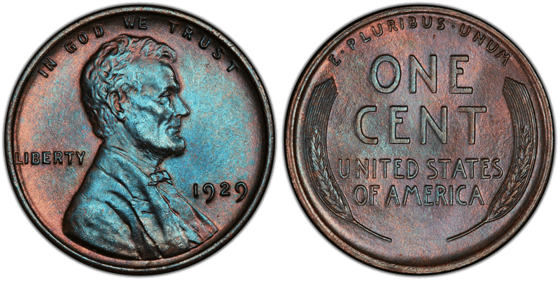 1929 Lincoln Wheat Cent