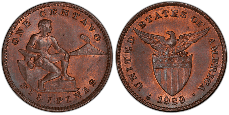 1929 Philippine Centavo