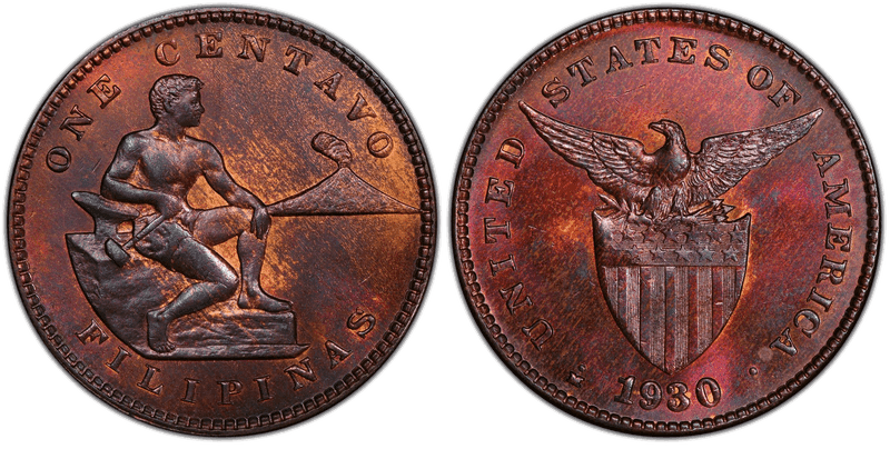 1930 Philippine Centavo