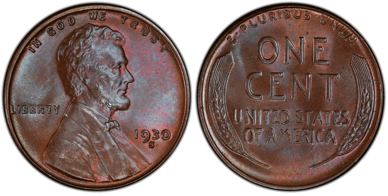 1930 (S) Lincoln Wheat Cent