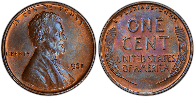 1931 Lincoln Wheat Cent