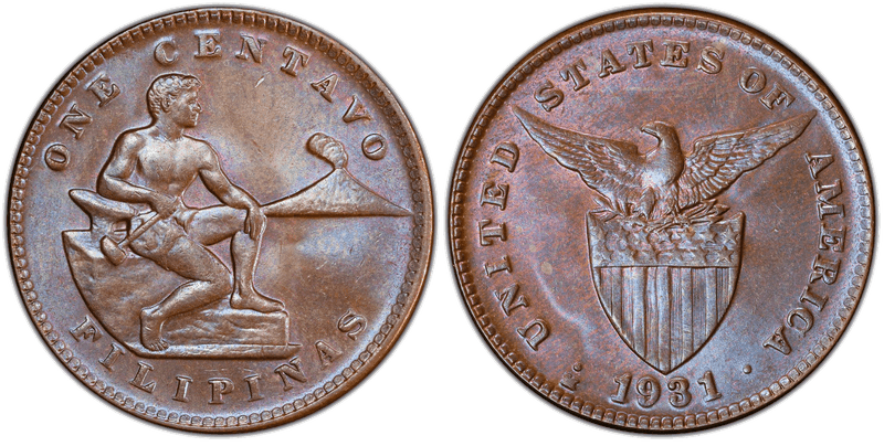 1931 Philippine Centavo