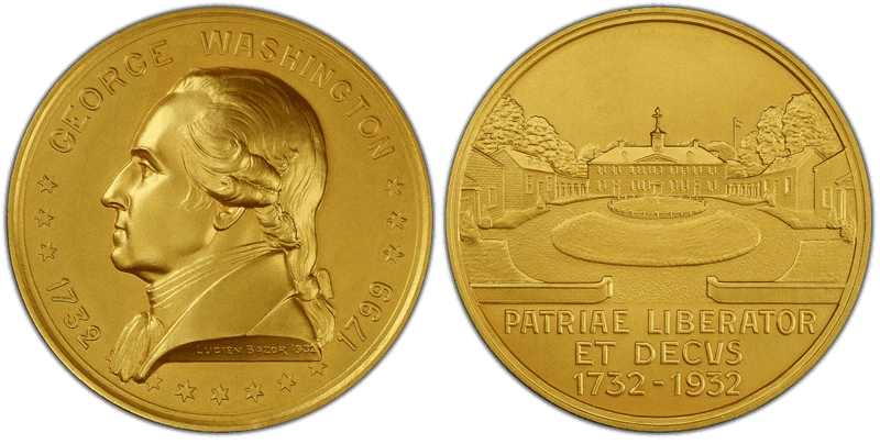 1932 Bronze Medal France-America Debate Gilt