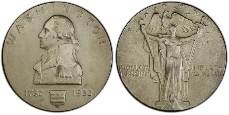 1932 Silver Medal Baker-900B, Proclaim Liberty