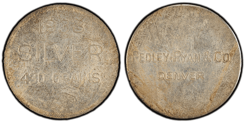 1933 HK-825, Pedley-Ryan Type IV Dollar
