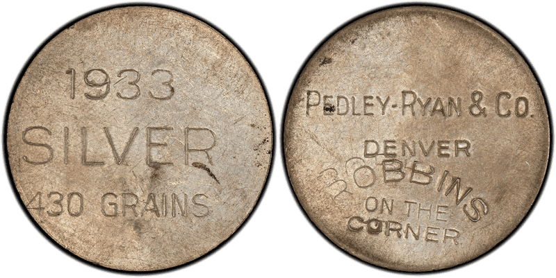 1933 HK-827a, Pedley-Ryan Type IV Dollar