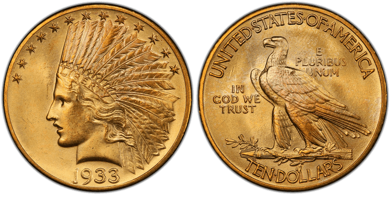 1933 Indian Head Eagle