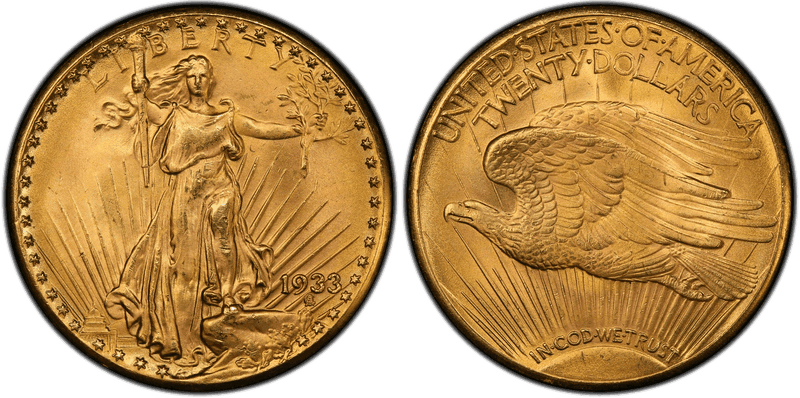 1933 St. Gaudens Double Eagle