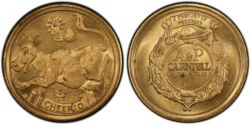 1933 HK-464a, A&P Carnival - Cow Dollar