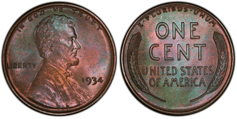 1934 Lincoln Wheat Cent