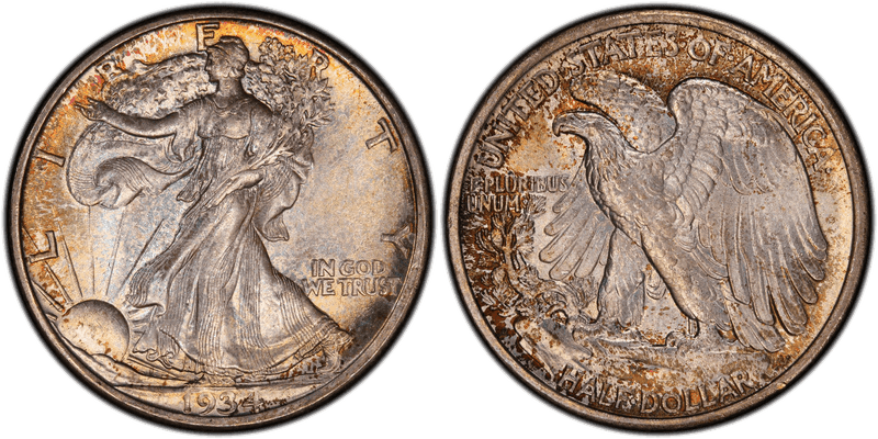 1934 Walking Liberty Half Dollar