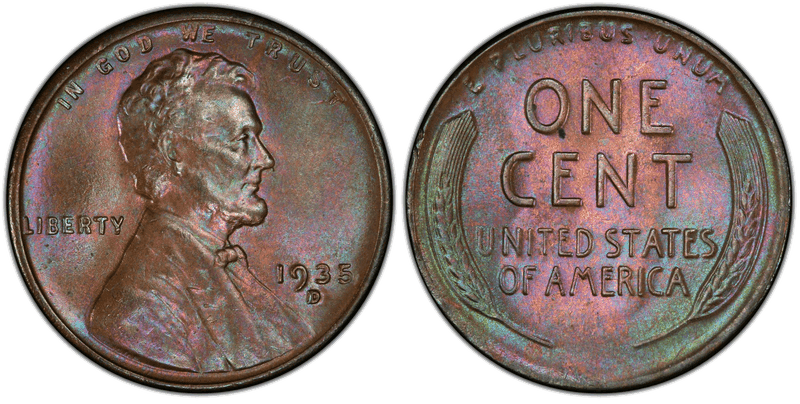 1935 Lincoln Wheat Cent