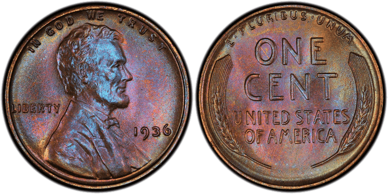 1936 Lincoln Wheat Cent