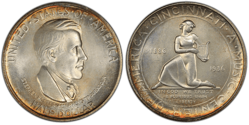 1936 Cincinnati Half Dollar