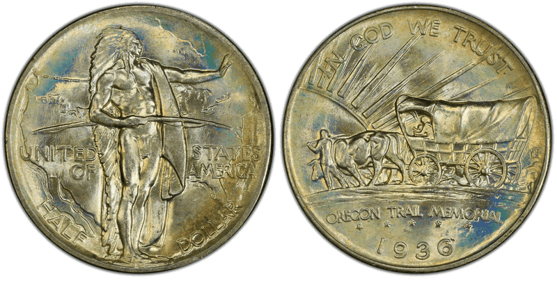 1936 Oregon Half Dollar