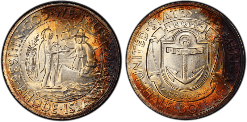 1936 Rhode Island Half Dollar