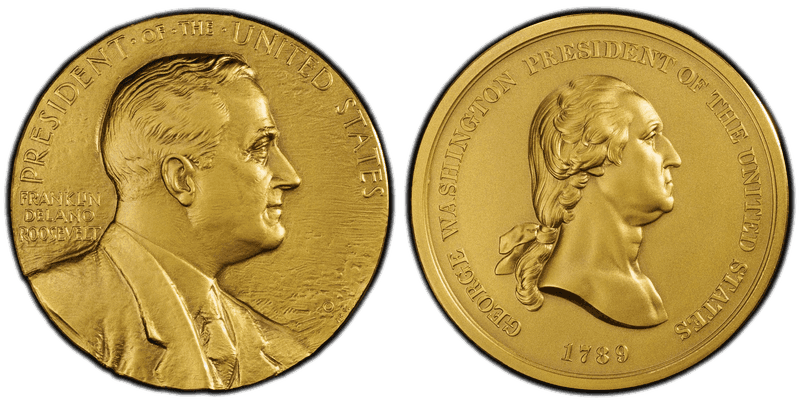 1936 Assay Commission Medal - JK-AC-81, Bronze, Franklin Delano Roosevelt