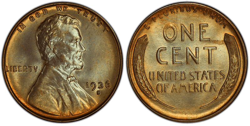 1936 (S) Lincoln Wheat Cent