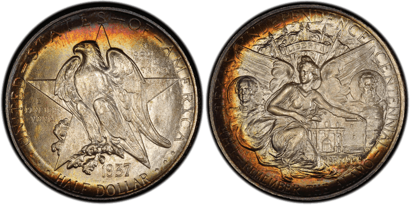 1937 Texas Half Dollar