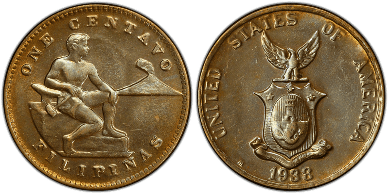 1938 Philippine Centavo