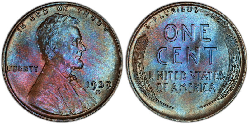 1939 Lincoln Wheat Cent