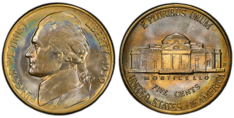 1939 Jefferson Nickel