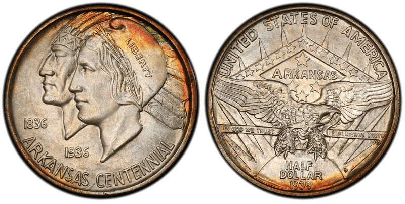1939 (S) Arkansas Half Dollar