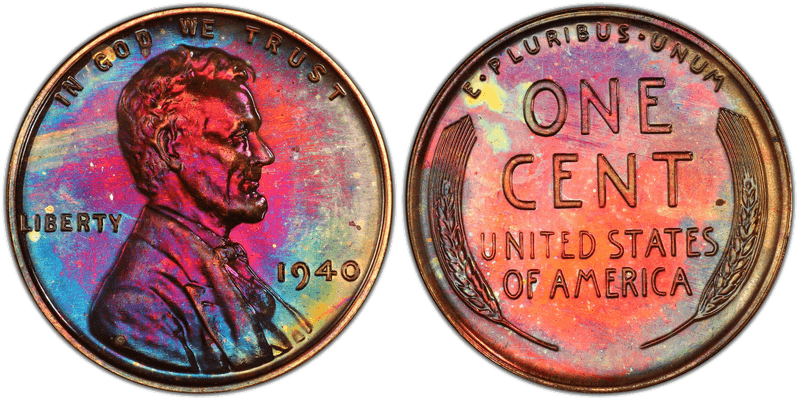 1940 Proof Lincoln Wheat Cent