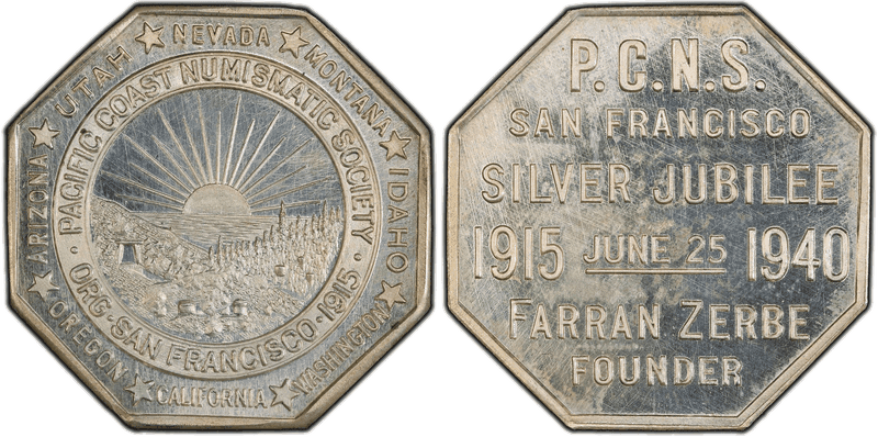 1940 Silver Medal P.C.N.S. Silver Jubilee