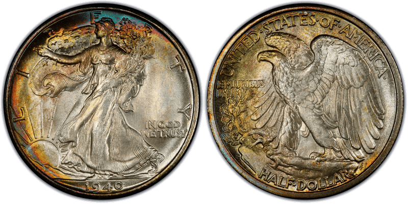 1940 Walking Liberty Half Dollar