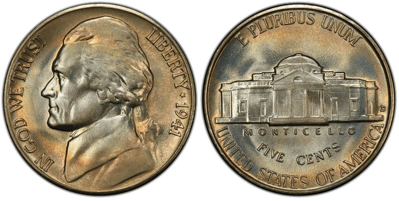 1941 Jefferson Nickel