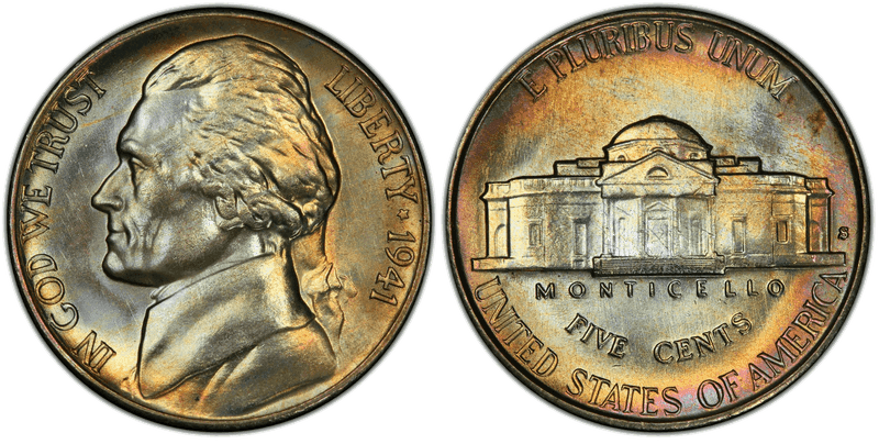 1941 (S) Jefferson Nickel