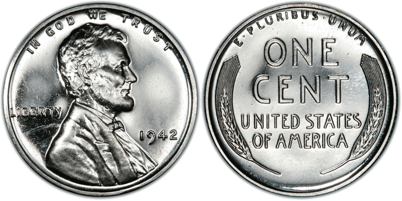 1942 Cent Pattern - J-2079, Lincoln Aluminum