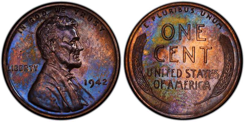1942 Proof Lincoln Wheat Cent