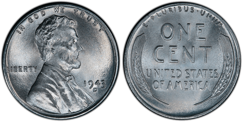 1943 (D) Lincoln Wheat Cent