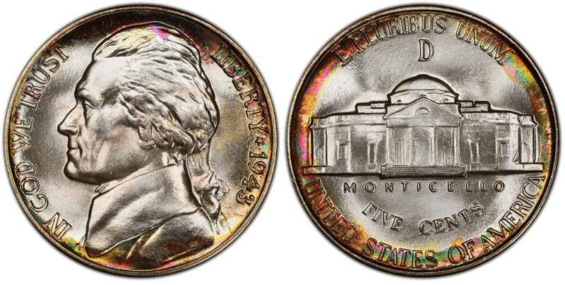 1943 Jefferson Nickel
