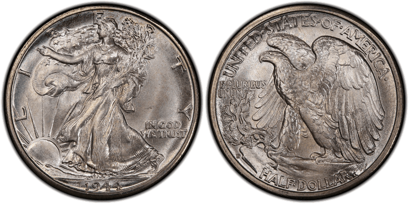 1944 Walking Liberty Half Dollar