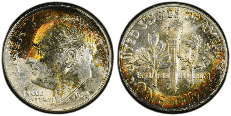 Roosevelt Silver Dimes 1946-1964
