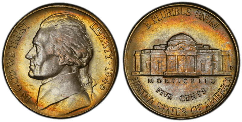 1946 Jefferson Nickel