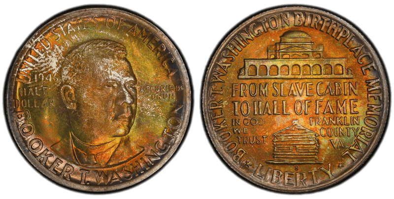 1946 (S) Booker T. Washington Half Dollar