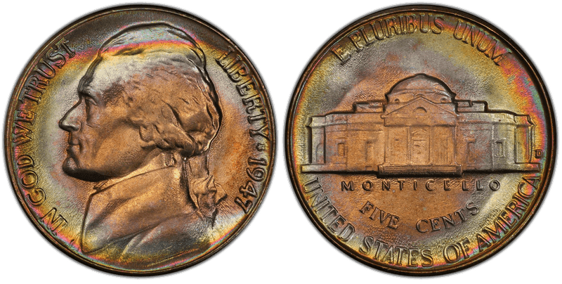 1947 Jefferson Nickel