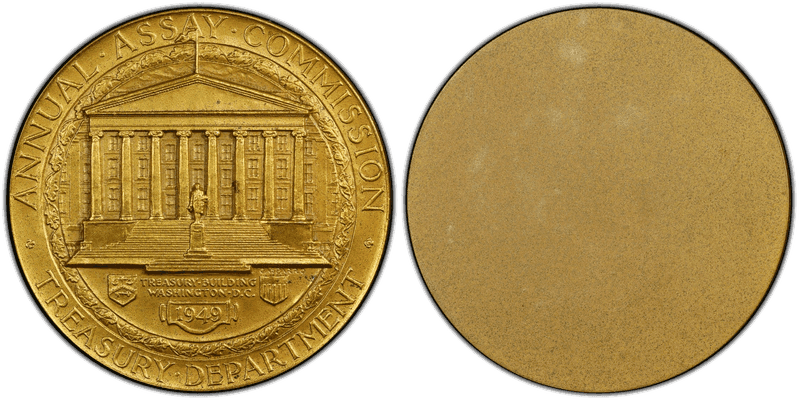 1949 Assay Commission Medal - JK-AC-94, Bronze, United States Mint