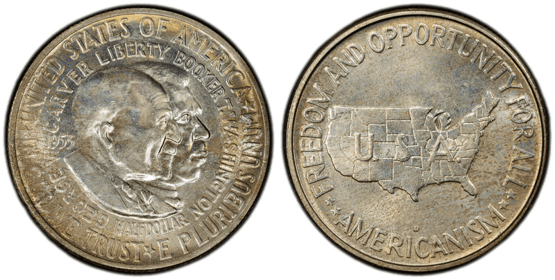 1953 Carver/Washington Commemorative Half Dollar