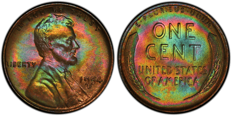 1954 Lincoln Wheat Cent