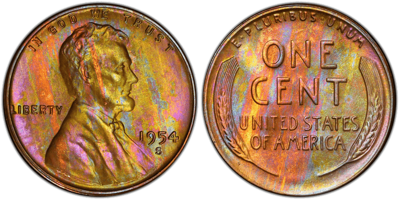 1954 (S) Lincoln Wheat Cent