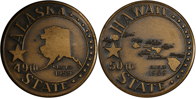 1959 HK-531, Alaska-Hawaii Statehood Dollar