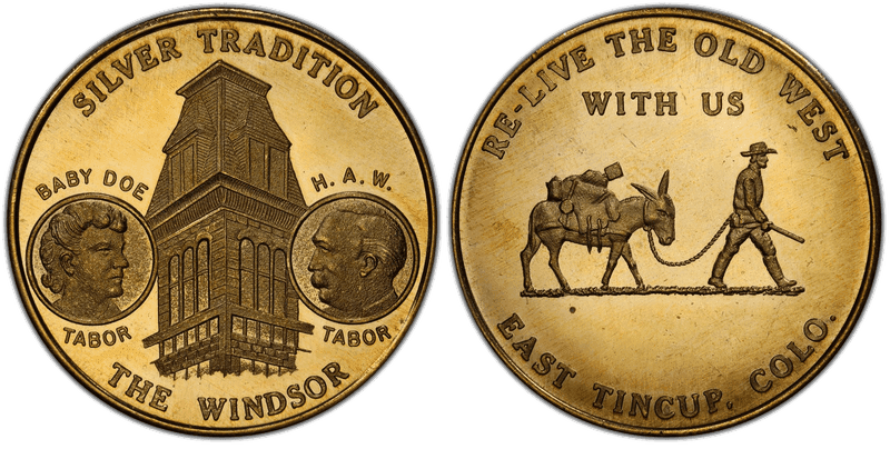 1960 Nickel So-Called Dollar HK-718, East Tincup, Colorado