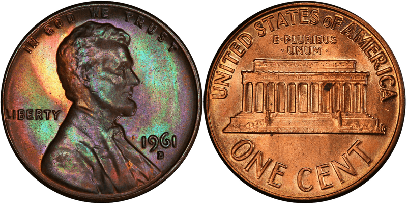 1961 Lincoln Cent