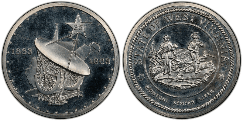 1963 Silver Medal D1963-1b, Silver